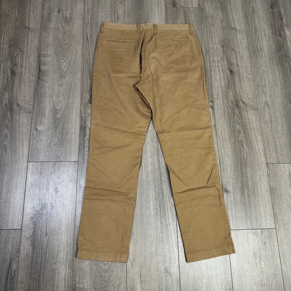 J.Crew 770 Straight-Fit Core Stretch Chino Pants Mens W32 L30 River Brown AR886 - Picture 8 of 10